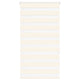 Vidaxl zebra rolgordijn 90x150 cm stofbreedte 85,9 cm marmerbeige