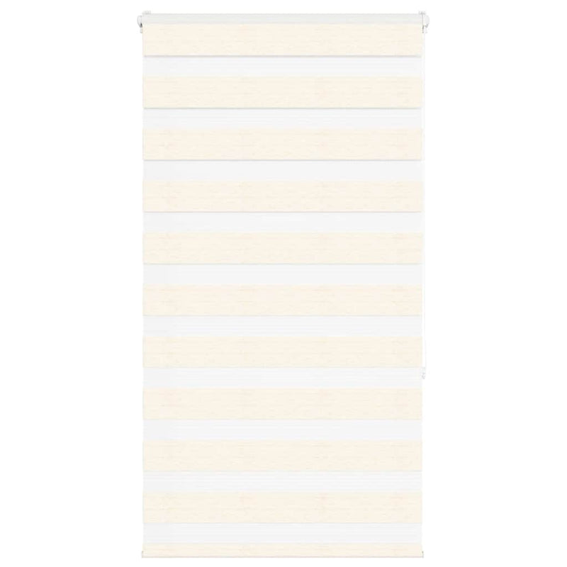 Vidaxl zebra rolgordijn 90x150 cm stofbreedte 85,9 cm marmerbeige