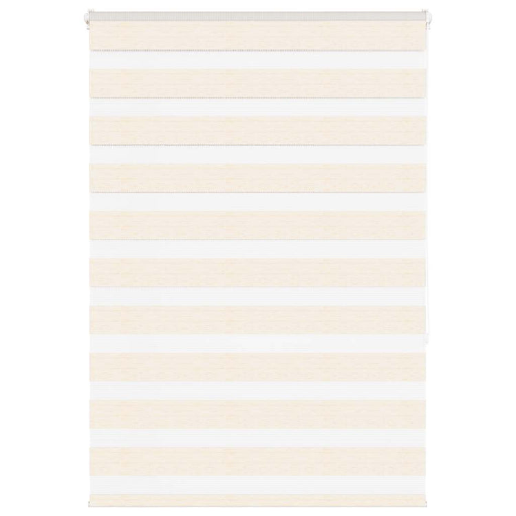 Vidaxl zebra blind 105x150cm stofbreedte 100,9cm polyester marmerbeige