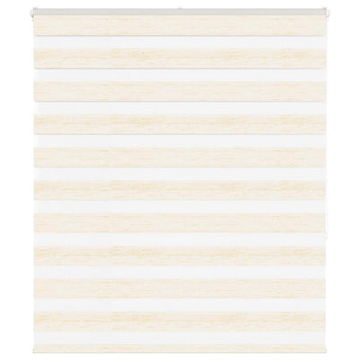 Vidaxl zebra rolgordijn 105x150 cm stofbreedte 100,9 cm marmerbeige