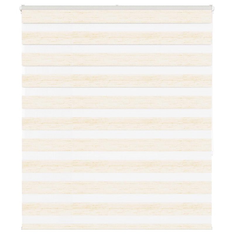 Vidaxl zebra rolgordijn 105x150 cm stofbreedte 100,9 cm marmerbeige