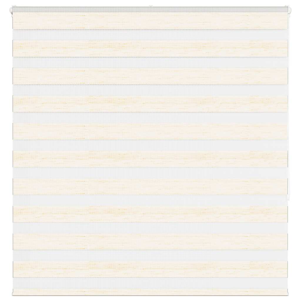 Vidaxl zebra rolgordijn 140x150 cm stofbreedte 135,9cm marmerbeige