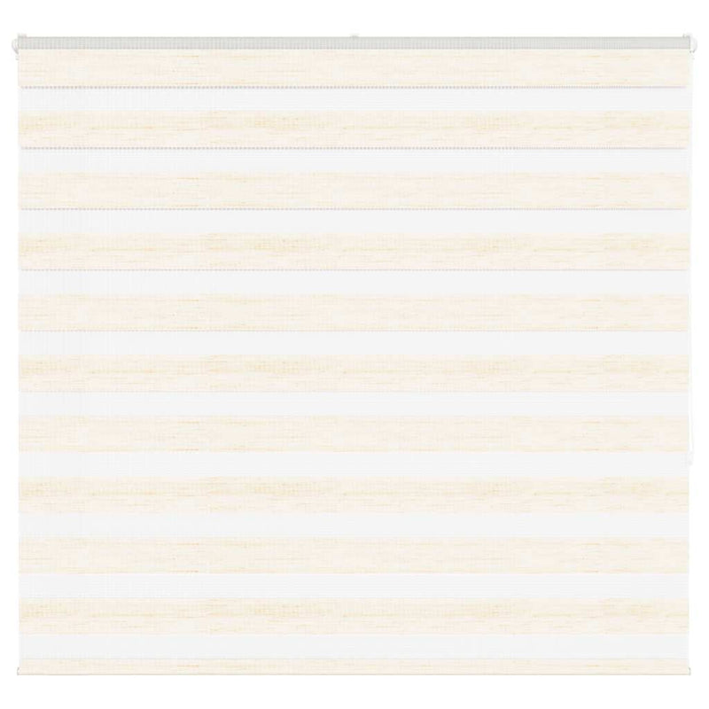 Vidaxl zebra rolgordijn 155x150 cm stofbreedte 150,9cm marmerbeige