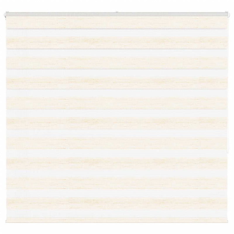 Vidaxl zebra rolgordijn 160x150 cm stofbreedte 155,9 cm marmerbeige