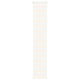 Vidaxl zebra rolgordijn 45x200 cm stofbreedte 40,9 cm marmerbeige