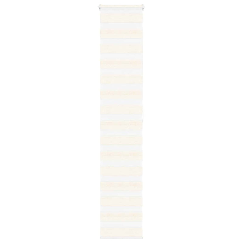 Vidaxl zebra rolgordijn 50x200 cm stofbreedte 45,9cm marmerbeige