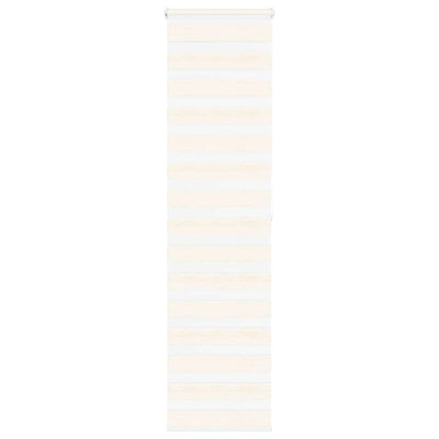 Vidaxl zebra rolgordijn 60x200 cm stofbreedte marmerbeige 55,9 cm
