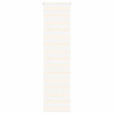 Vidaxl zebra rolgordijn 65x200 cm stofbreedte 60,9 cm marmerbeige