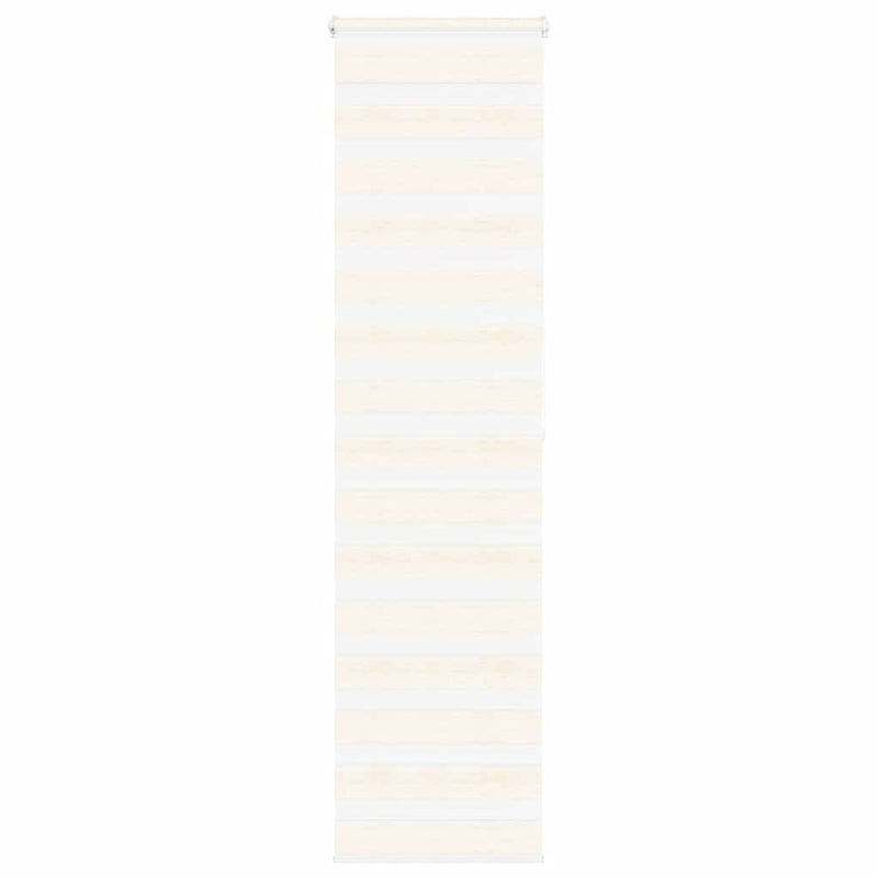 Vidaxl zebra rolgordijn 65x200 cm stofbreedte 60,9 cm marmerbeige