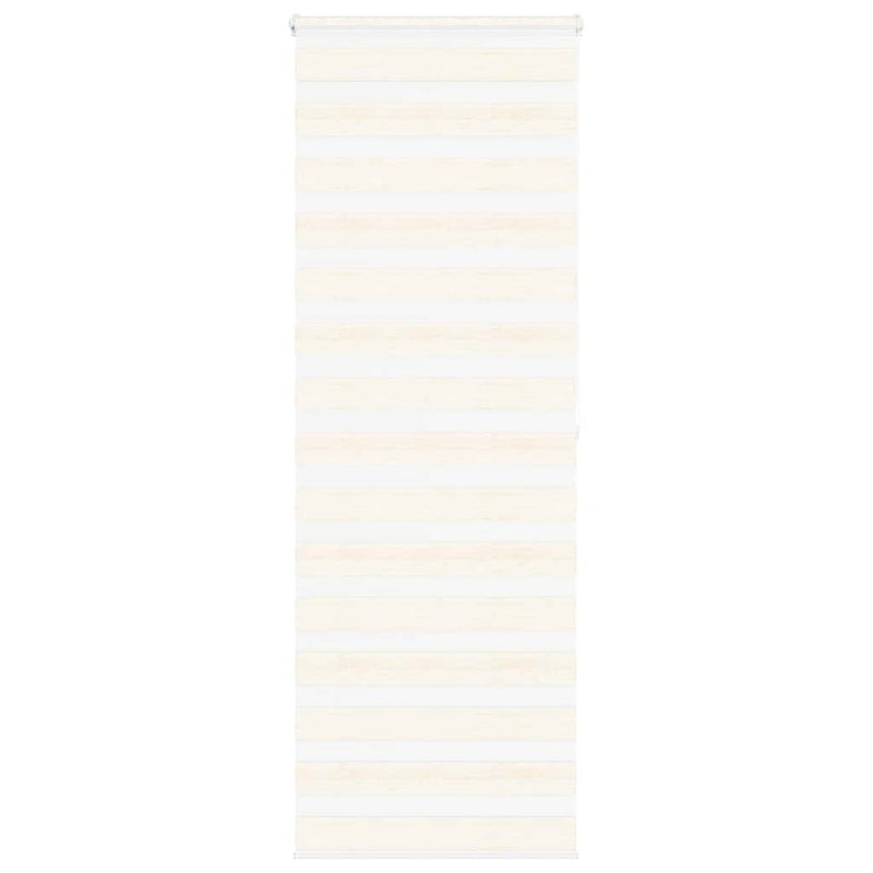 Vidaxl zebra rolgordijn 75x200 cm stofbreedte 70,9 cm marmerbeige