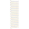 Vidaxl zebra rolgordijn 75x200 cm stofbreedte 70,9 cm marmerbeige