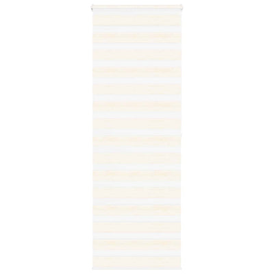 Vidaxl zebra rolgordijn 85x200 cm stofbreedte 80,9 cm marmerbeige