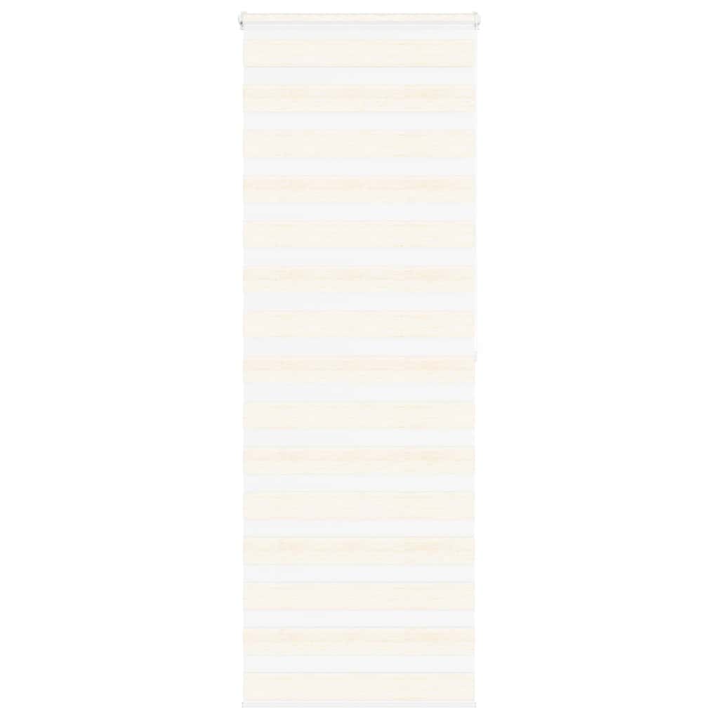 Vidaxl zebra rolgordijn 90x200 cm stofbreedte 85,9 cm marmerbeige