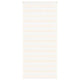 Vidaxl zebra rolgordijn 95x200 cm stofbreedte 90,9 cm marmerbeige