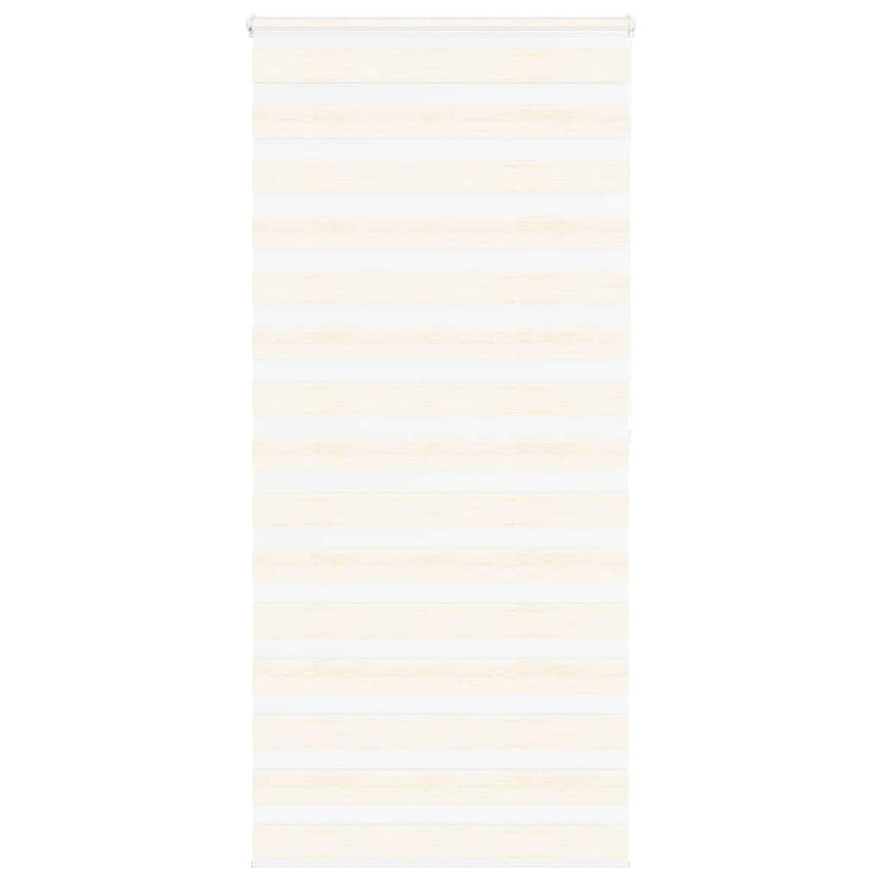 Vidaxl zebra rolgordijn 95x200 cm stofbreedte 90,9 cm marmerbeige