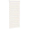 Vidaxl zebra rolgordijn 100x200 cm stofbreedte 95,9 cm marmerbeige