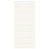 Vidaxl zebra rolgordijn 105x200 cm stofbreedte 100,9cm marmerbeige
