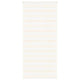 Vidaxl zebra rolgordijn 105x200 cm stofbreedte 100,9cm marmerbeige