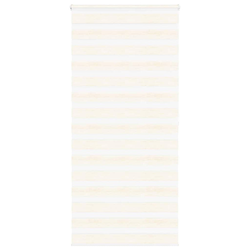 Vidaxl zebra rolgordijn 105x200 cm stofbreedte 100,9cm marmerbeige