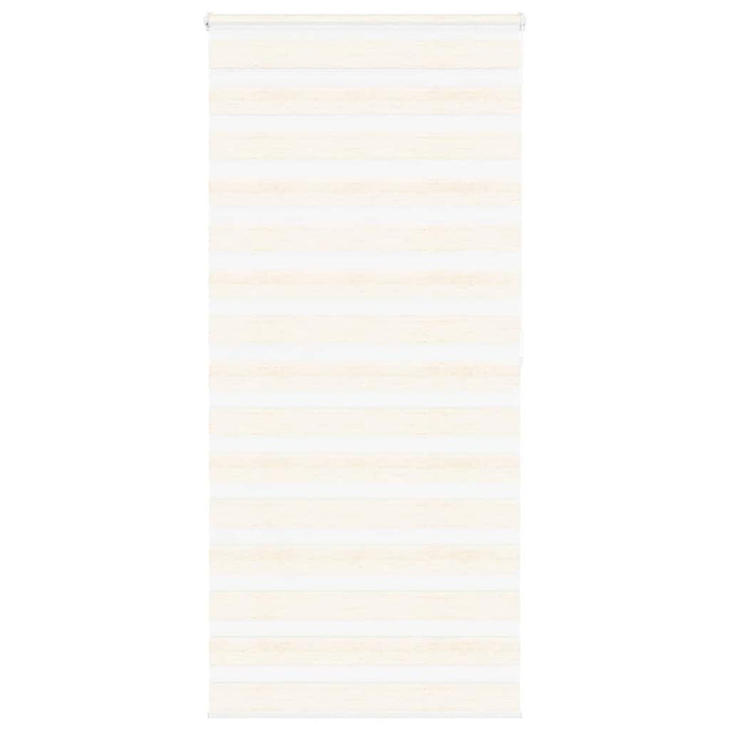 Vidaxl zebra rolgordijn 110x200 cm stofbreedte 105,9 cm marmerbeige