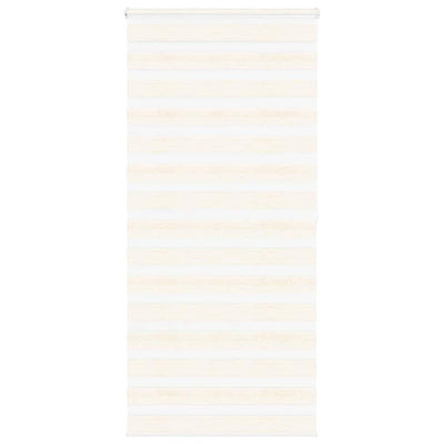 Vidaxl zebra rolgordijn 110x200 cm stofbreedte 105,9 cm marmerbeige