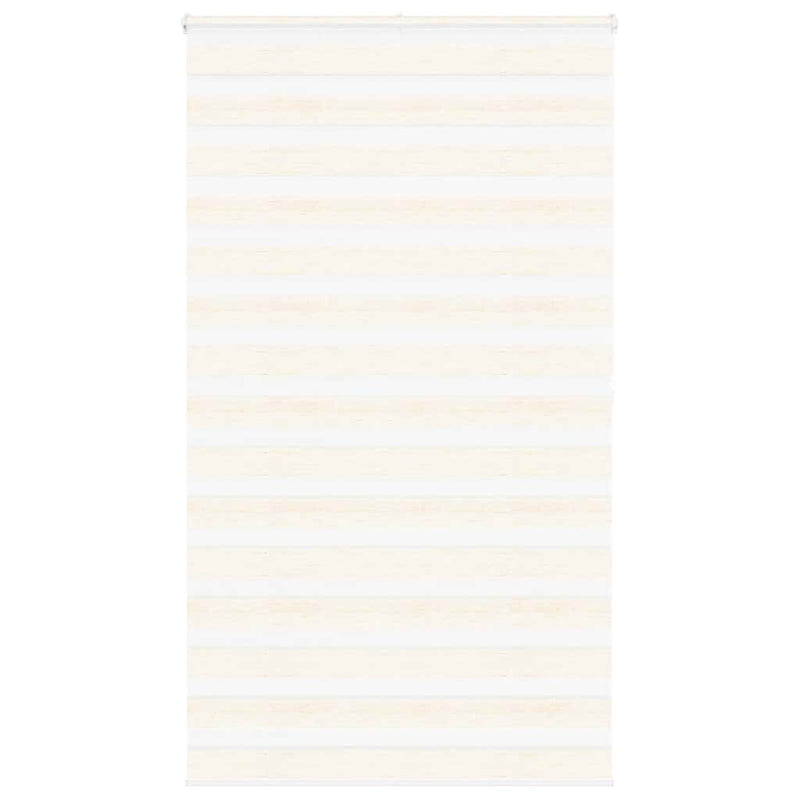 Vidaxl zebra rolgordijn 120x200 cm stofbreedte 115,9 cm marmerbeige