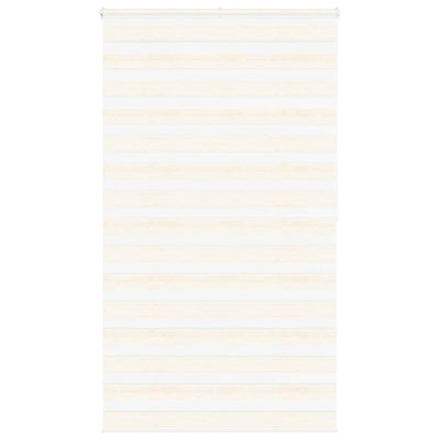 Vidaxl zebra rolgordijn 125x200 cm stofbreedte 120,9 cm marmerbeige