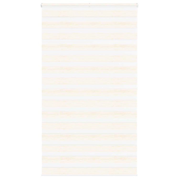 Vidaxl zebra rolgordijn 125x200 cm stofbreedte 120,9 cm marmerbeige