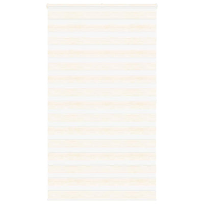 Vidaxl zebra rolgordijn 130x200 cm stofbreedte 125,9 cm marmerbeige