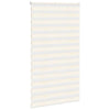 Vidaxl zebra rolgordijn 130x200 cm stofbreedte 125,9 cm marmerbeige