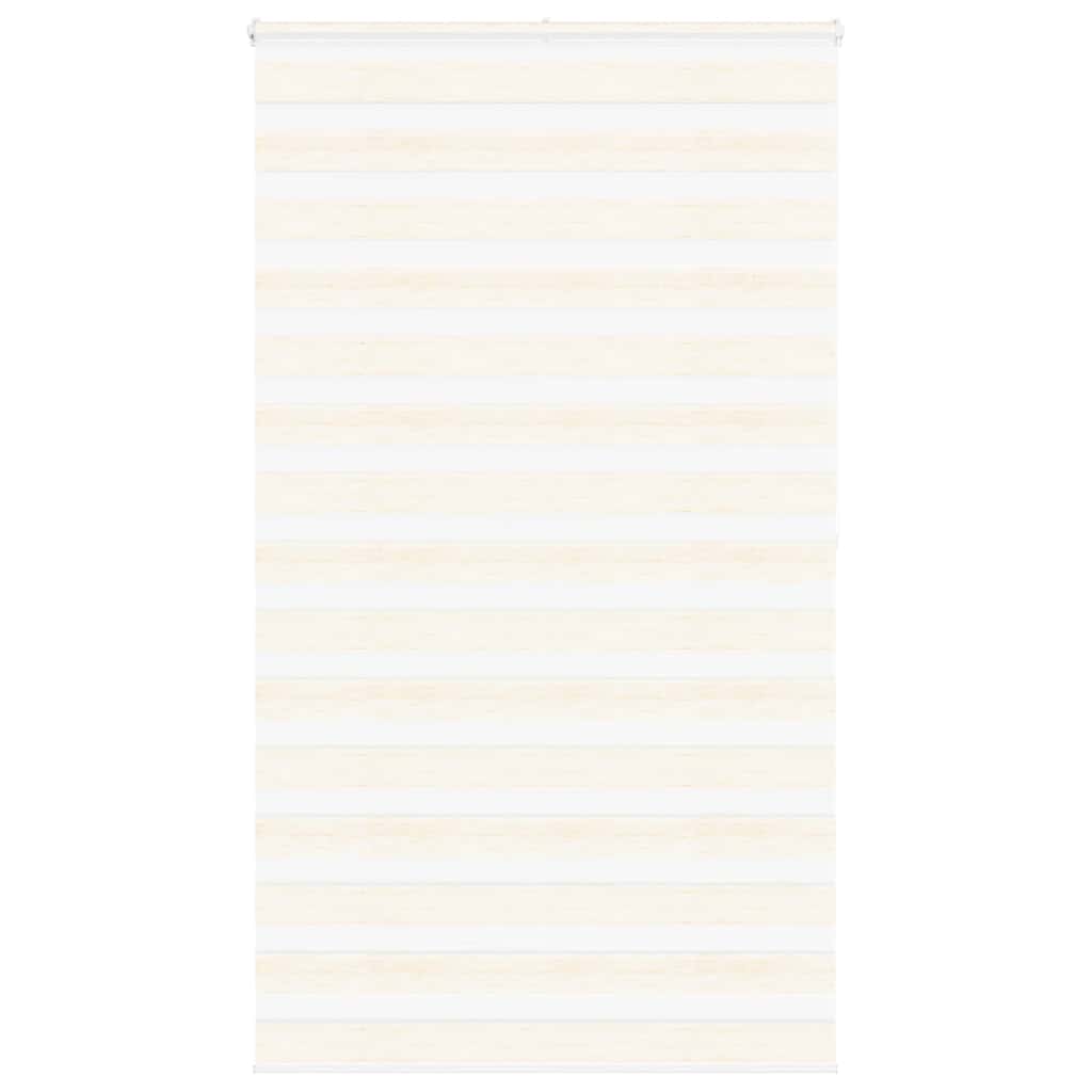 Vidaxl zebra rolgordijn 135x200 cm stofbreedte 130,9 cm marmerbeige
