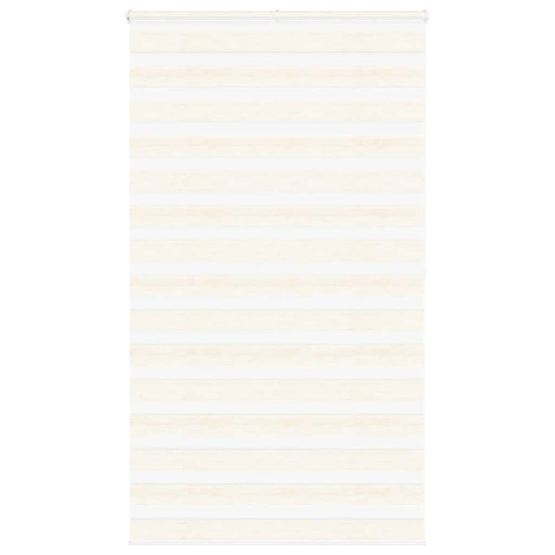 Vidaxl zebra rolgordijn 135x200 cm stofbreedte 130,9 cm marmerbeige