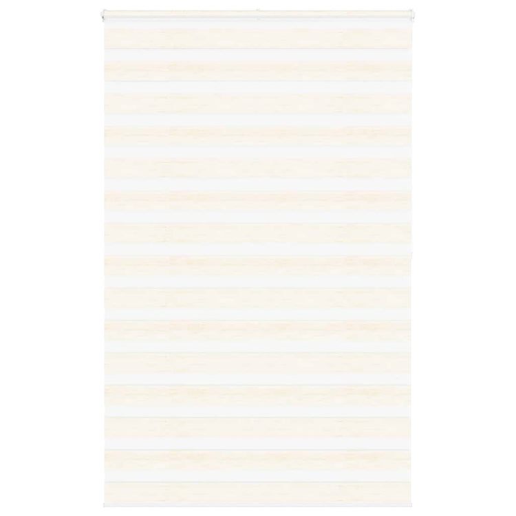 Vidaxl zebra rolgordijn 140x200 cm stofbreedte 135,9 cm marmerbeige