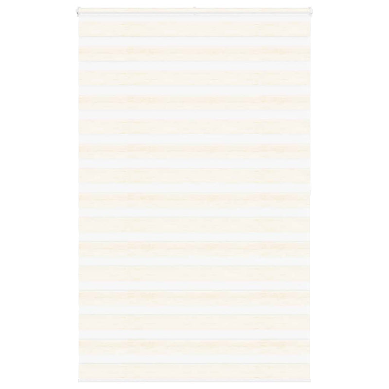 Vidaxl zebra rolgordijn 140x200 cm stofbreedte 135,9 cm marmerbeige