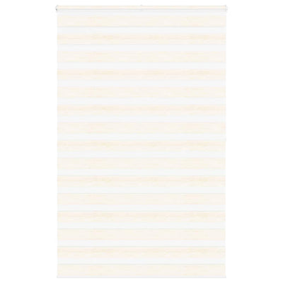 Vidaxl zebra rolgordijn 145x200 cm stofbreedte 140,9 cm marmerbeige