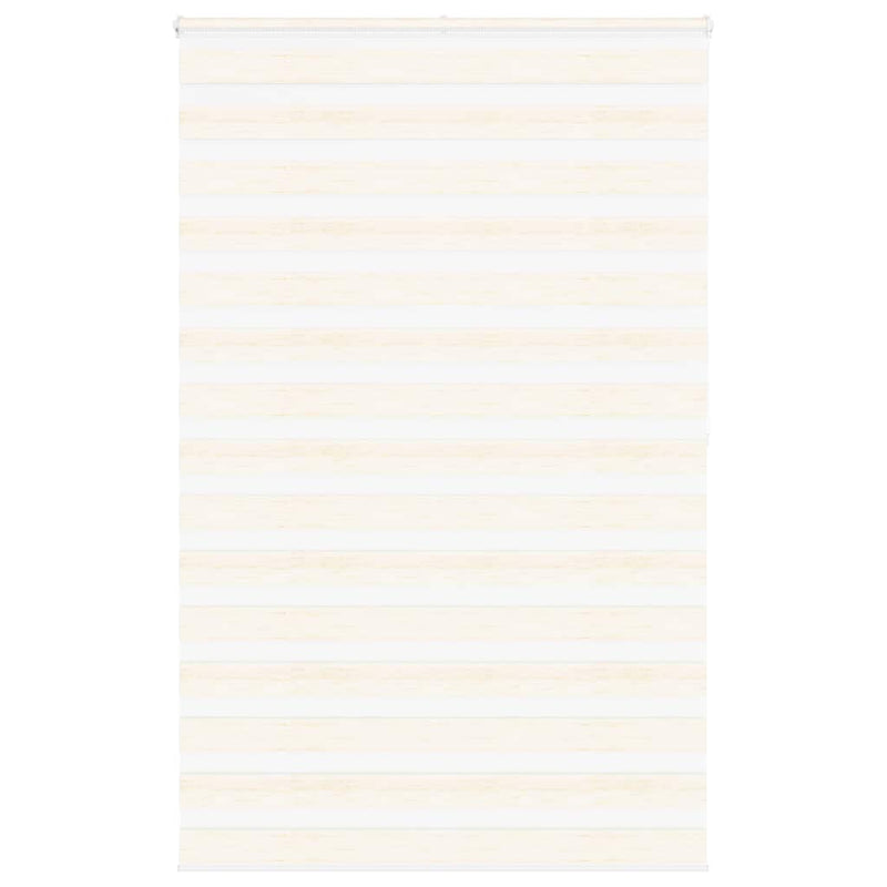 Vidaxl zebra rolgordijn 145x200 cm stofbreedte 140,9 cm marmerbeige