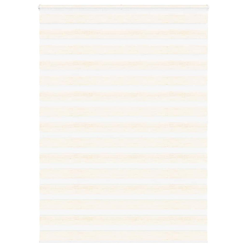 Vidaxl zebra rolgordijn 160x200 cm stofbreedte 155,9 cm marmerbeige