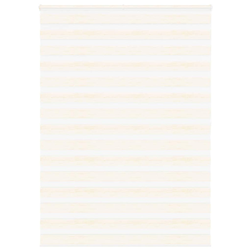Vidaxl zebra rolgordijn 165x200 cm stofbreedte 160,9 cm marmerbeige