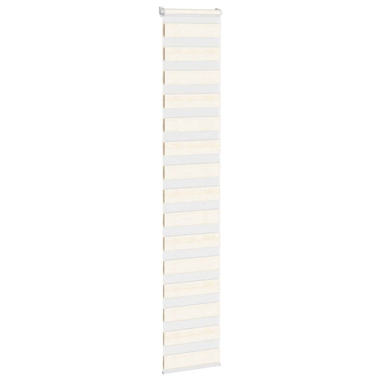 Vidaxl zebra rolgordijn 45x230 cm stofbreedte 40,9 cm marmerbeige
