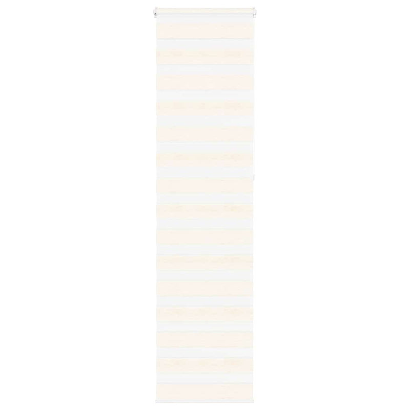 Vidaxl zebra rolgordijn 55x230 cm stofbreedte 50,9 cm marmerbeige