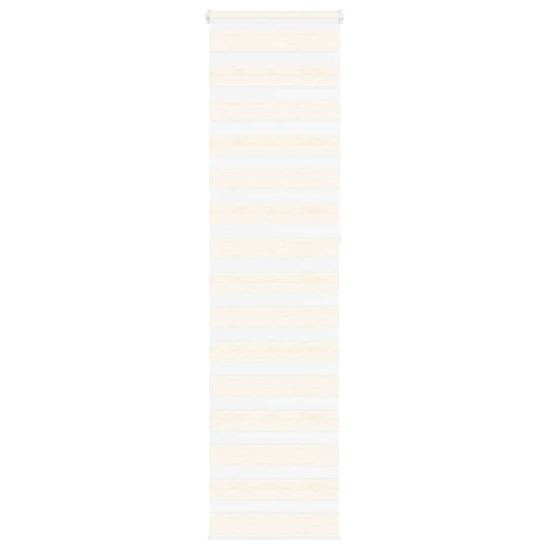 Vidaxl zebra rolgordijn 60x230 cm stofbreedte marmerbeige 55,9 cm