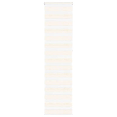 Vidaxl zebra rolgordijn 60x230 cm stofbreedte marmerbeige 55,9 cm