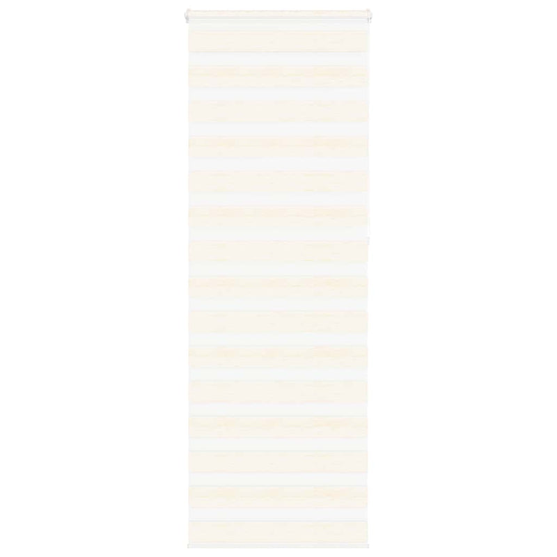 Vidaxl zebra rolgordijn 75x230 cm stofbreedte 70,9 cm marmerbeige