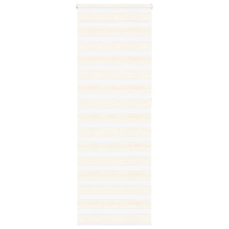 Vidaxl zebra blind 80x230 cm stofbreedte 75,9 cm polyester marmerbeige