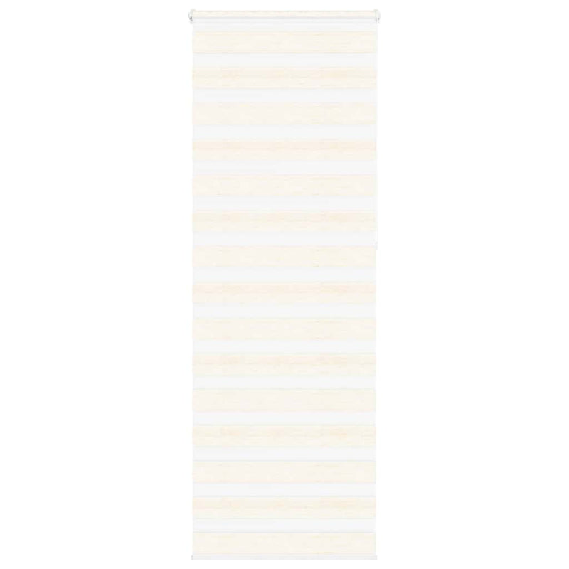 Vidaxl zebra rolgordijn 90x230 cm stofbreedte 85,9 cm marmerbeige