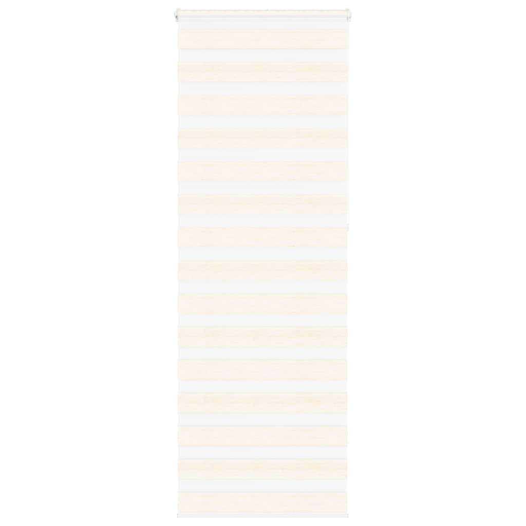 Vidaxl zebra rolgordijn 90x230 cm stofbreedte 85,9 cm marmerbeige