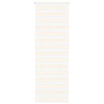 Vidaxl zebra rolgordijn 90x230 cm stofbreedte 85,9 cm marmerbeige