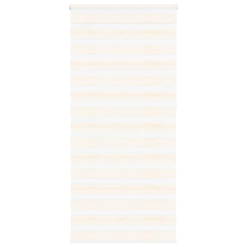Vidaxl zebra rolgordijn 95x230 cm stofbreedte 90,9 cm marmerbeige