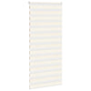 Vidaxl zebra rolgordijn 100x230 cm stofbreedte 95,9 cm marmerbeige