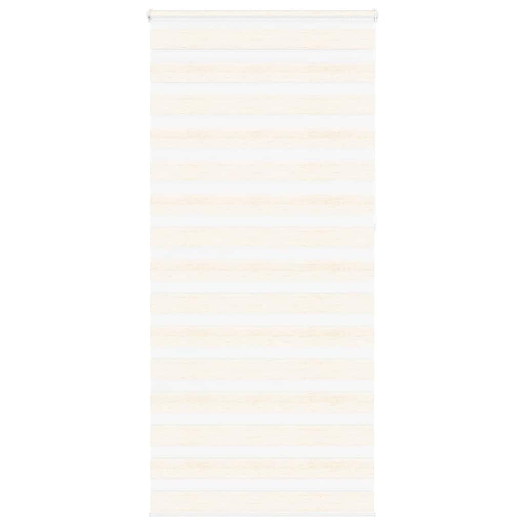 Vidaxl zebra blind 105x230cm stofbreedte 100,9cm polyester marmerbeige